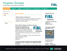 Tablet Screenshot of organic-europe.net